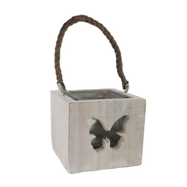 Dekorační svícen D5204 - 10.5 × 10.5 × 10 cm