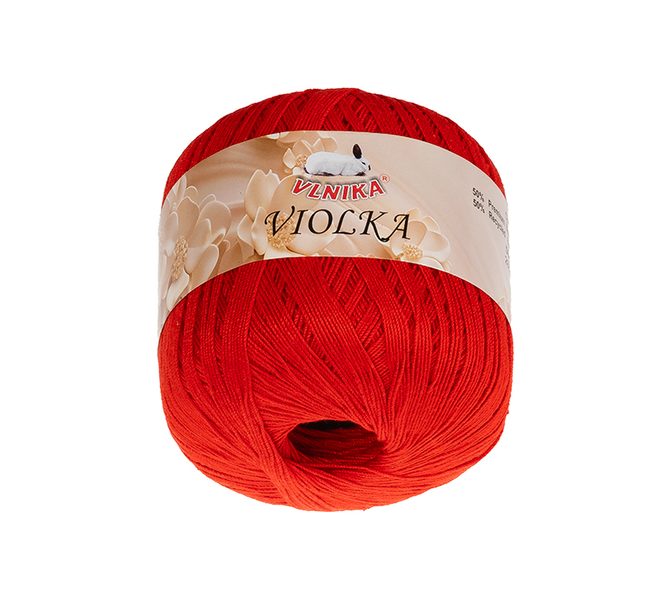Příze Violka Červená 12 50g / 285 m
