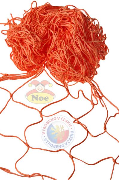 Dekorační síť Oranžová na aranžování 5 x 1m na zavěšování hraček
