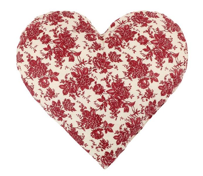 SRDCE Bordová 3223/322 42x40 cm