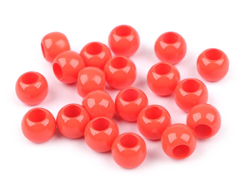 Plastové korálky Ø14 mm 20 kusů