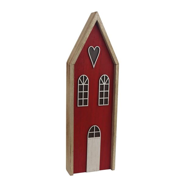 Dekorační domeček D6264/2 - 12 × 4 x 39 cm