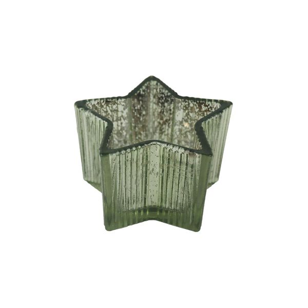 Dekorační svícen hvězda S0509/2 - 11×0×7 cm