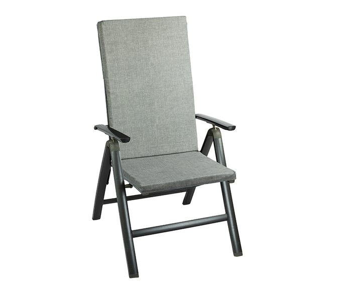 Sedák na zahradní židli - 47x115 cm Hnědá