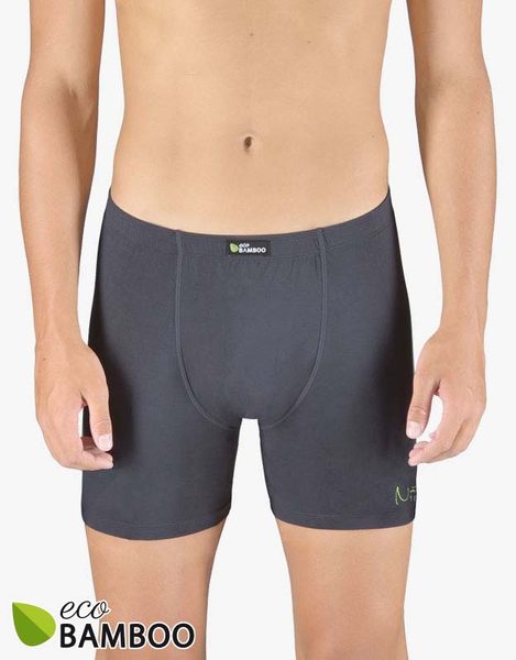 GINA pánské boxerky delší nohavička, šité, s potiskem Eco Bamboo 74163P{% if zbozi.vyrobce.nazev %} – Gina{% endif %} – Bexis.cz