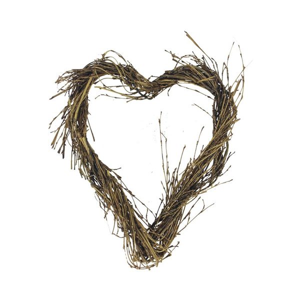 Dekorační srdce P1528 - 21 x 25 x 1,5 cm