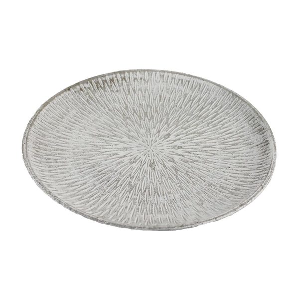 Dekorační podnos D6182 - dia 29,5 × 3 cm