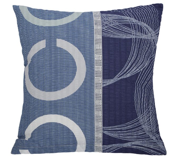 Povláček krepový Modrá,Šedá 80/506 40x40 cm