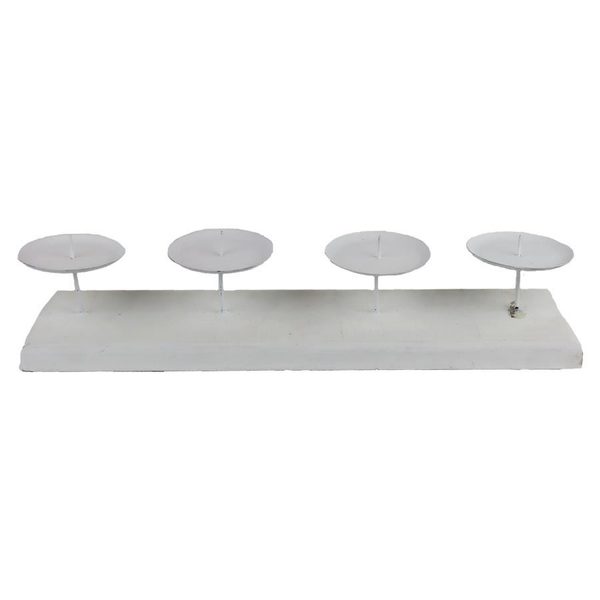 Dekorační svícen na 4 svíce D5611-01 - 40 × 10 × 8 cm