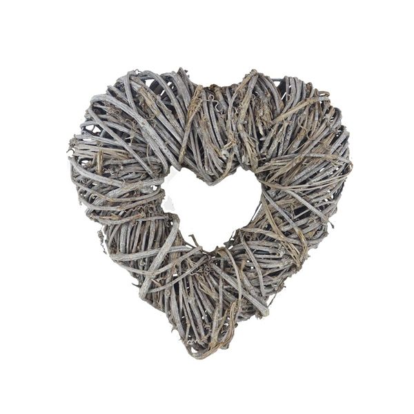 Proutěné srdce P2195/2 - 39 cm