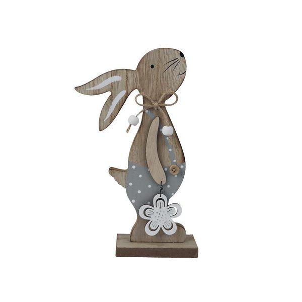 Dekorace zajíc D5018/1 - 20 cm