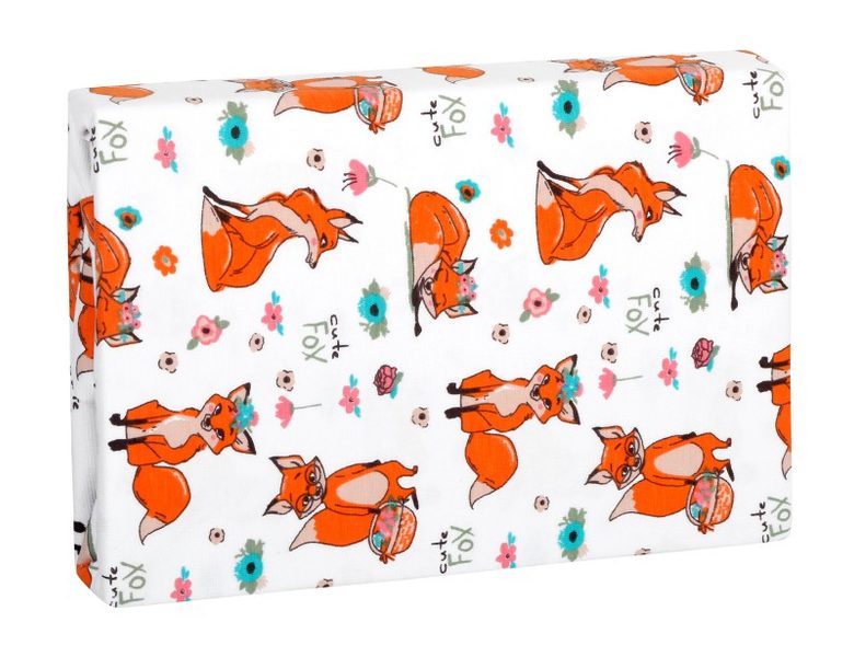 Prostěradlo Jersey LUX Oranžová /403 60x120 cm