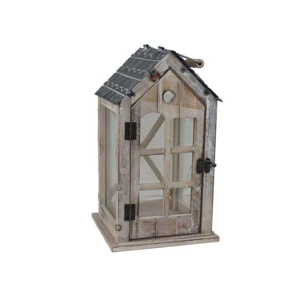 Dřevěná lucerna D7208/A