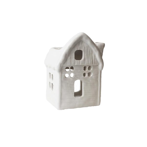 Domeček na svíčku X6125 - 8 × 7,2 × 11,7 cm