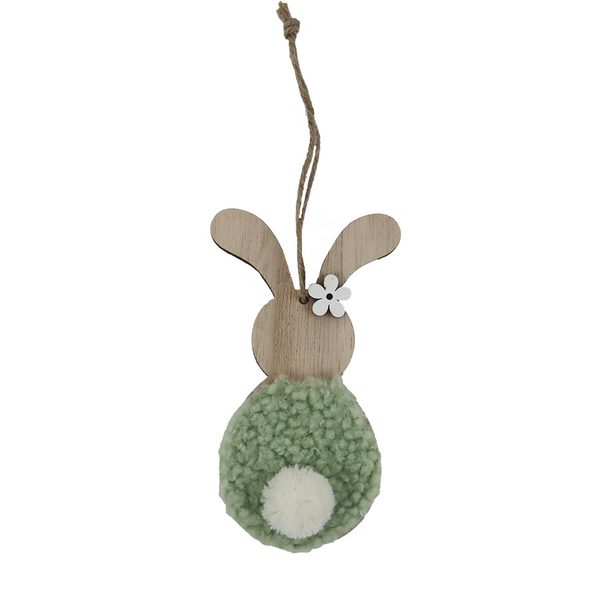 Velikonoční zajíček k zavěšení D7662-15 - 6,5x11x0,5