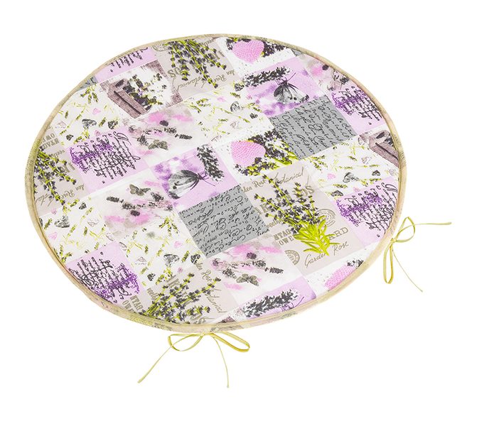 Sedák Adéla kulatý hladký Šedá 79/243 průměr 40 cm