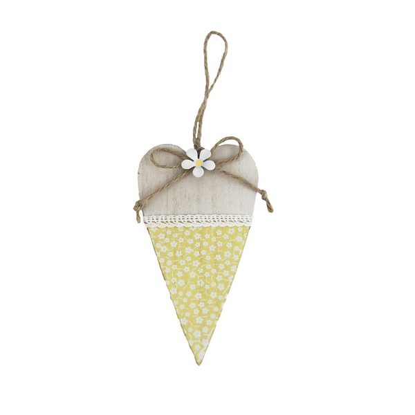 Srdce k zavěšení D6734/1 - 13 cm