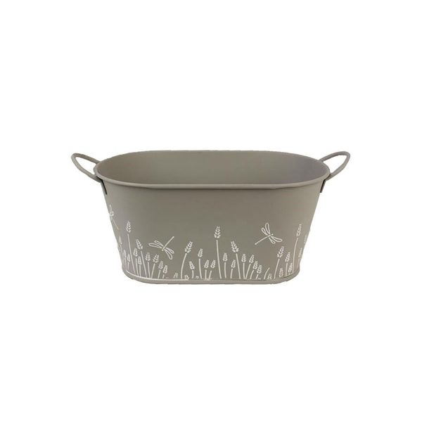 Dekorační Květináč plechový K2593/1