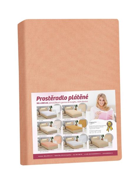 Prostěradlo plátěné Meruňková 172/207