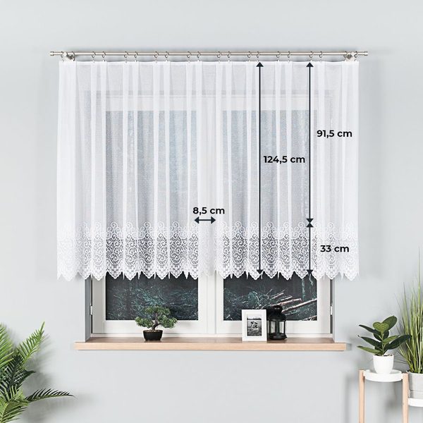 Kusová záclona Julie 150x500 cm{% if zbozi.vyrobce.nazev %} – Olzatex{% endif %} – Bexis.cz