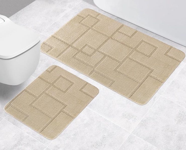 SADA BANY 60x100 + 60x50 cm - bez výkroje Smetanová 760/005 sada 60x100, 60x50 cm