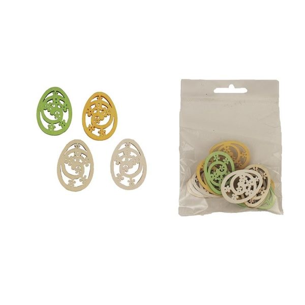 Dekorační vajíčko, 12 ks D3716