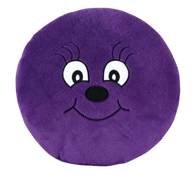 Polštářek Kulička Fialová 65/022 průměr 35 cm