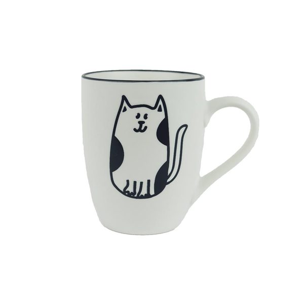 Porcelánový hrnek kočka X6972 - 350 ml