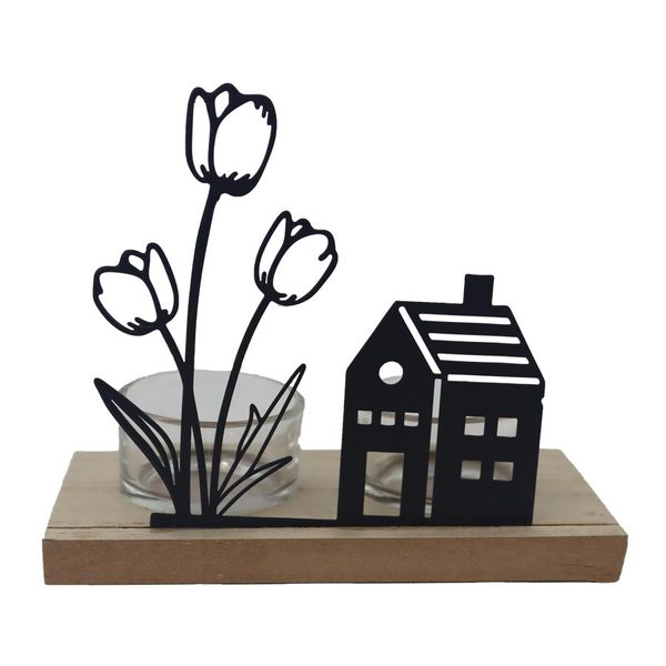 Jarní svícen K4781 - 15×7.5×12