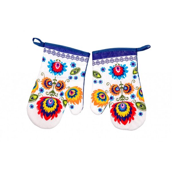 Kuchyňská chňapka 2 ks Slovácko modré