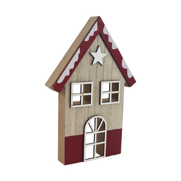 Dekorační domeček D5693 - 19 cm