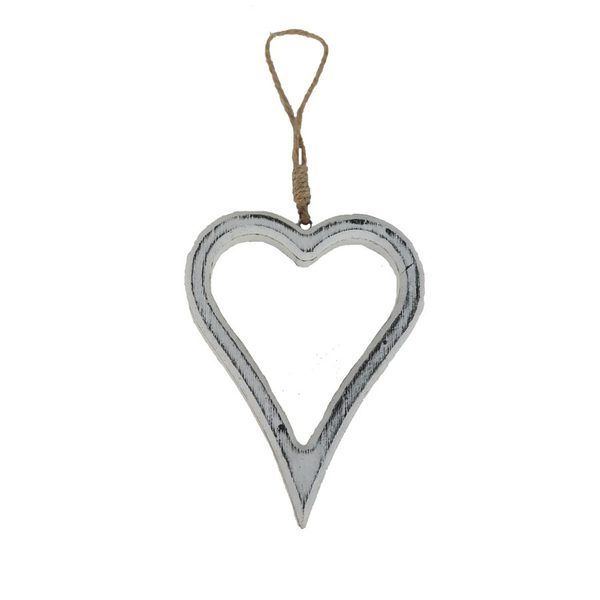 Srdce k zavěšení D6059/1 - 12 × 12 × 1,2 cm