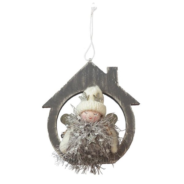 Vánoční dekorace k zavěšení X6002 - 15.5 cm