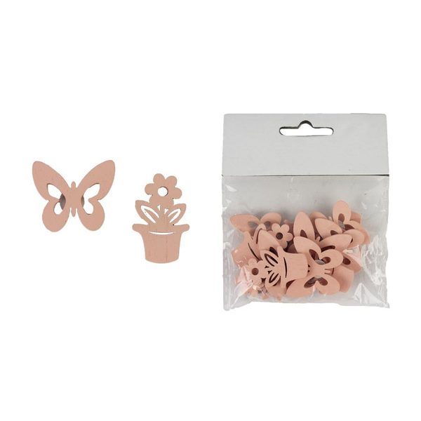 Jarní dekorace 12ks D3043 - 2,4 -  3,6 cm