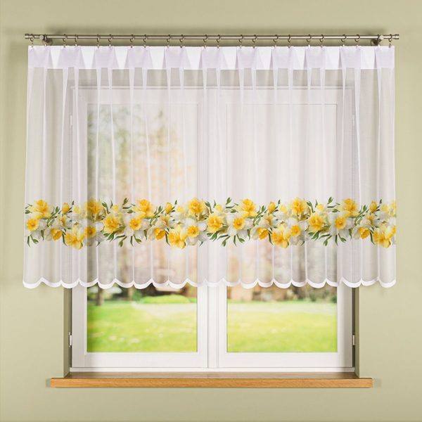 Kusová záclona Narcisy 150x400 cm{% if zbozi.vyrobce.nazev %} – Olzatex{% endif %} – Bexis.cz