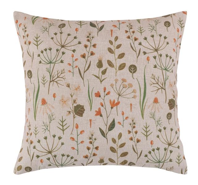 Polštářek DITA Režná,Zelená,Oranžová 55/406 45x45 cm