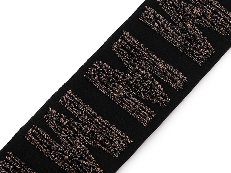 Pruženka měkká na lemy oděvů šíře 50 mm METRÁŽ