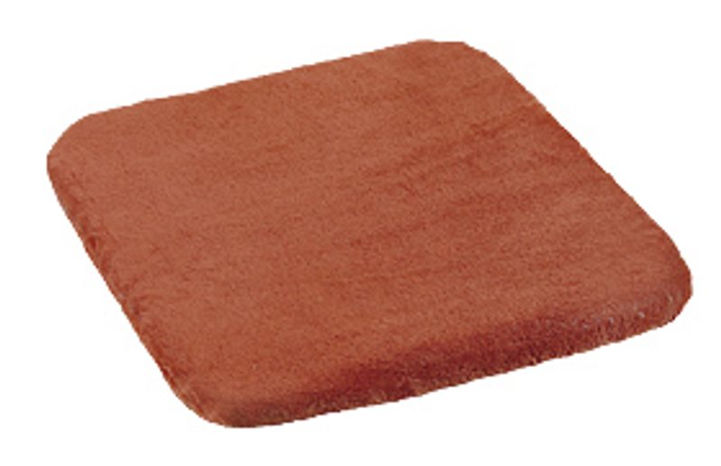 Sedák hladký Korall micro Terrakota 60/037 40x40 cm