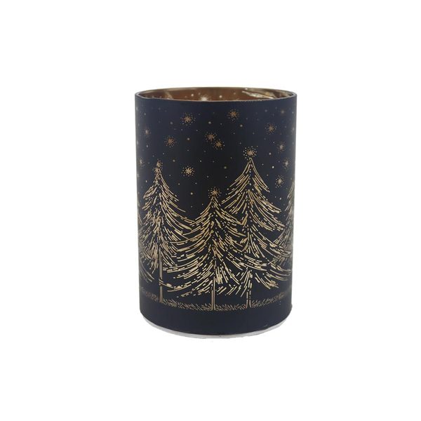 Dekorační svícen s LED osvětlením S0478 - 12 cm