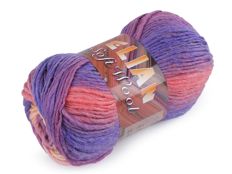 Pletací příze Soft Wool 100 g Elian
