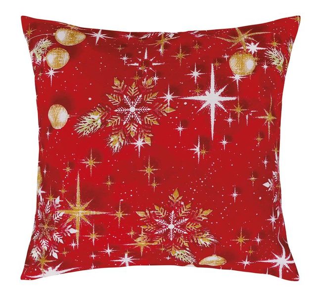 Polštářek VÁNOCE vánoční koule zlaté 55/114 45x45 cm{% if zbozi.vyrobce.nazev %} – Bellatex{% endif %} – Bexis.cz
