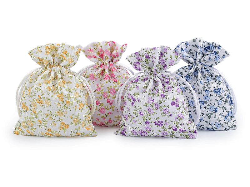 Květinový dárkový pytlík 10x13 cm
