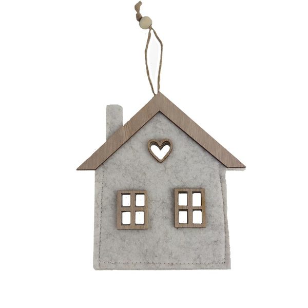 Domeček k zavěšení X5998-26 - 14 × 15 x 0,8 cm