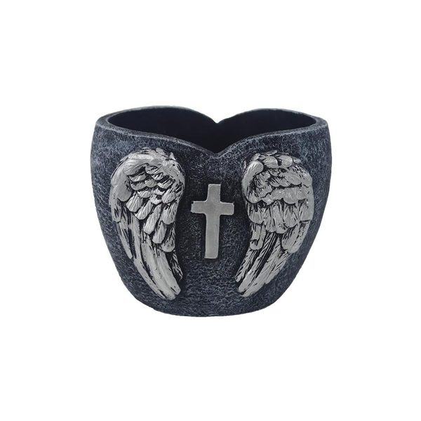 Cementový obal k osázení dekorace na hrob X8276 - 15.5x13x12.5cm{% if zbozi.vyrobce.nazev %} – {% endif %} – Bexis.cz