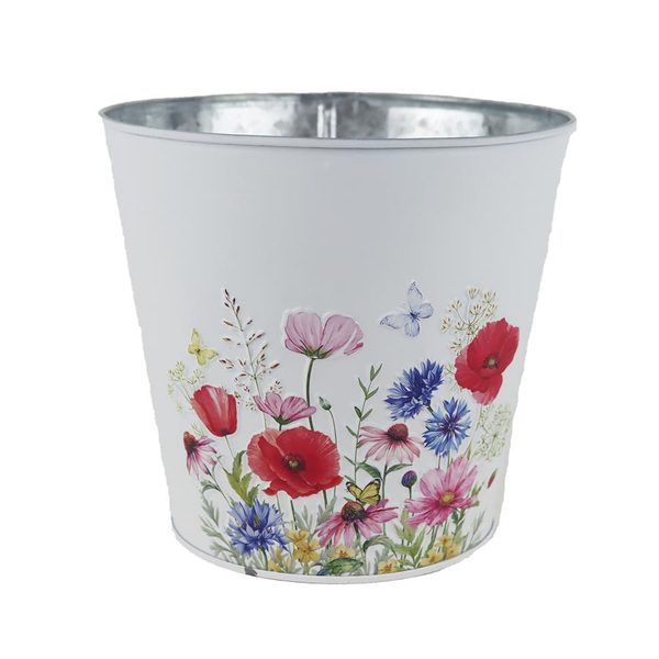 Květináč plechový K4688/4 - D20×H17 cm B:13 cm