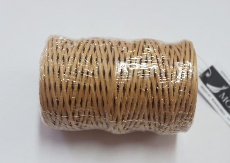 Provázek papírový s drátkem kraftový A0331-22