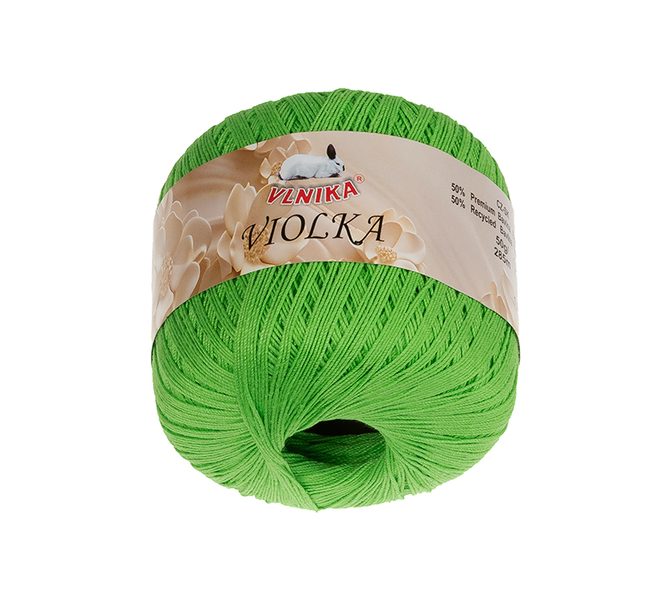 Příze Violka Zelená 141 50g / 285 m