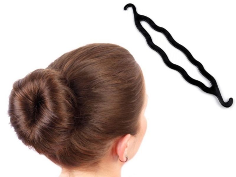 Vlasová spona na drdol 3,6 x 20,5 cm