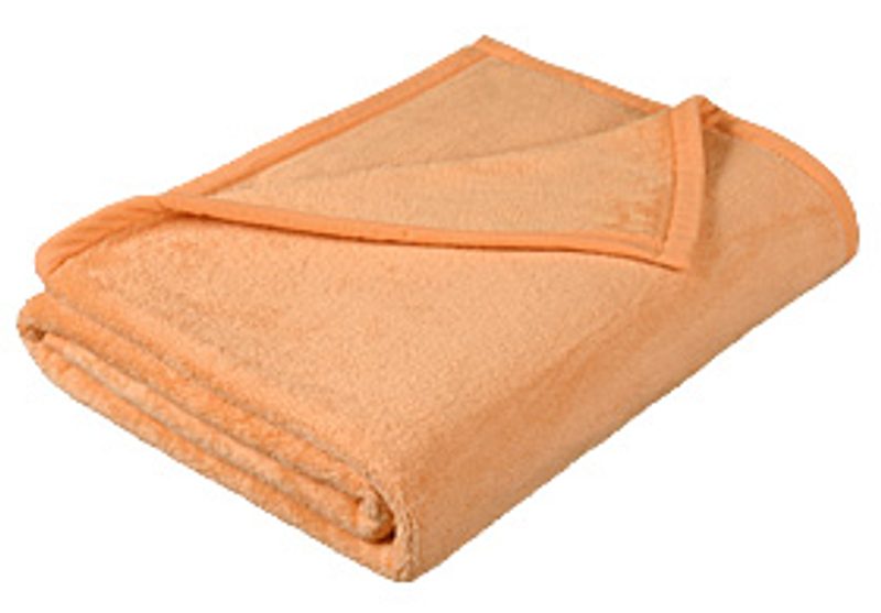 Přikrývka Korall micro Lososová 6014/007 100x150 cm