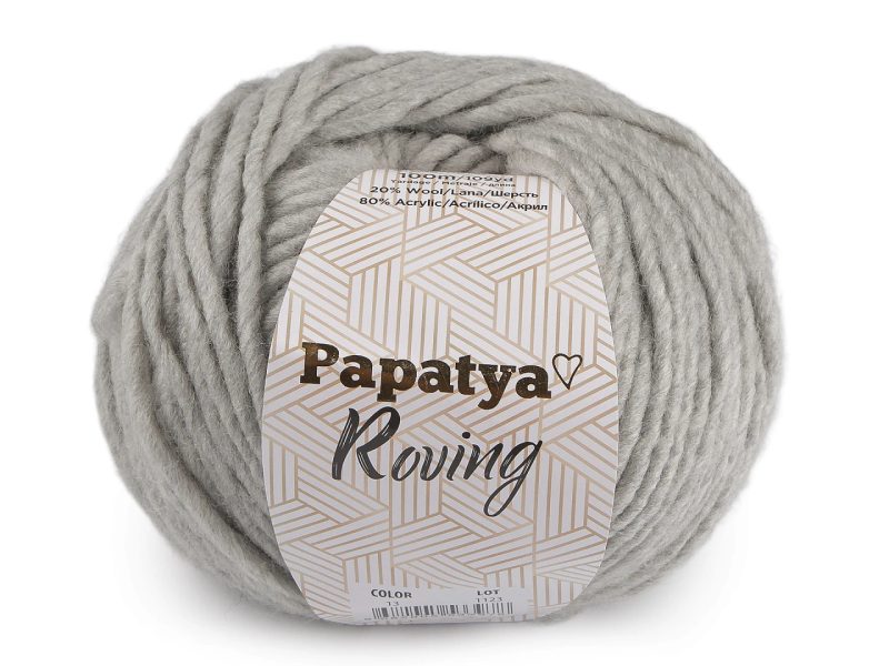 Pletací příze Papatya Roving 100 g